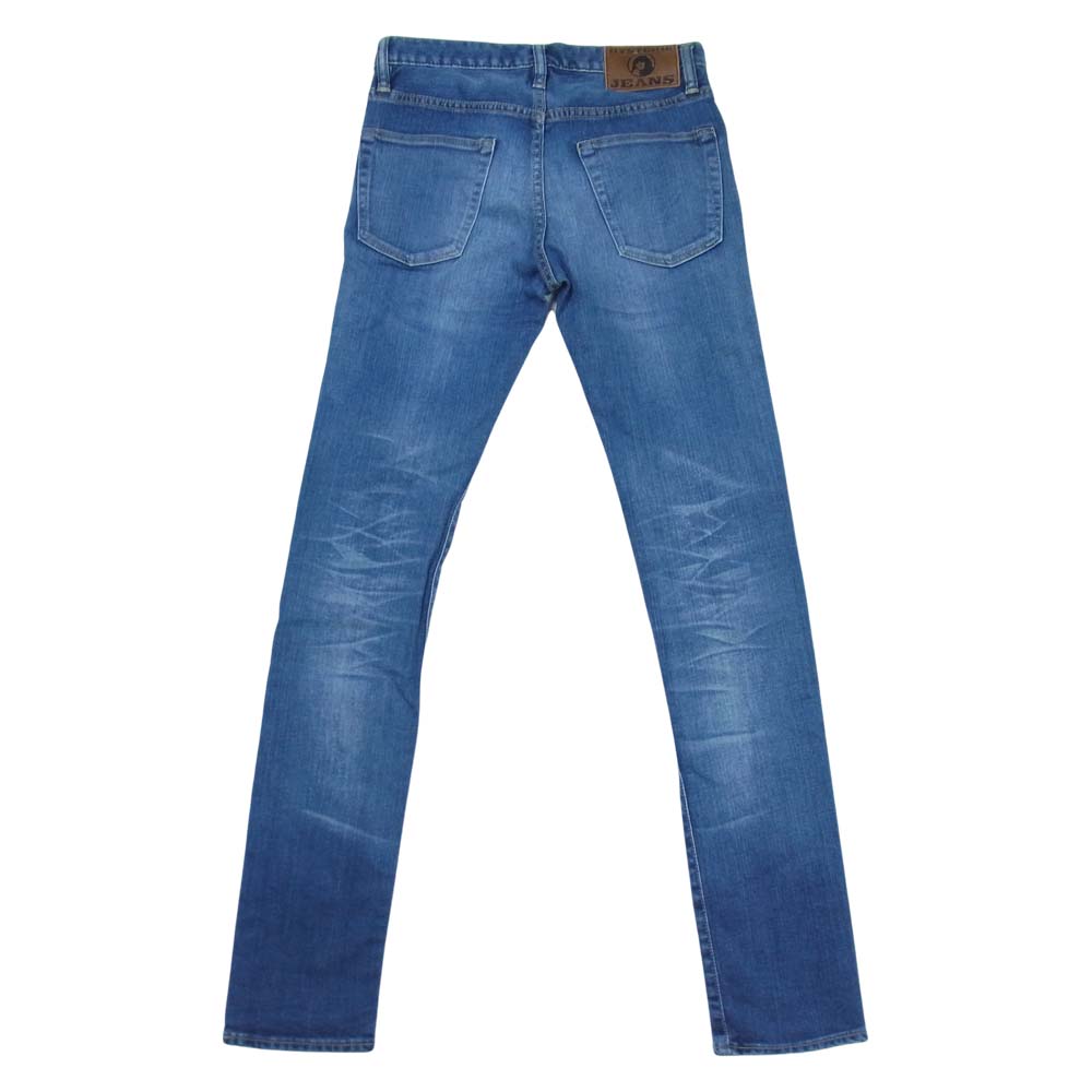 HYSTERIC GLAMOUR ヒステリックグラマー 0132AP10 ガールプリント スタッズ スキニー デニム パンツ インディゴブルー系 XS【中古】