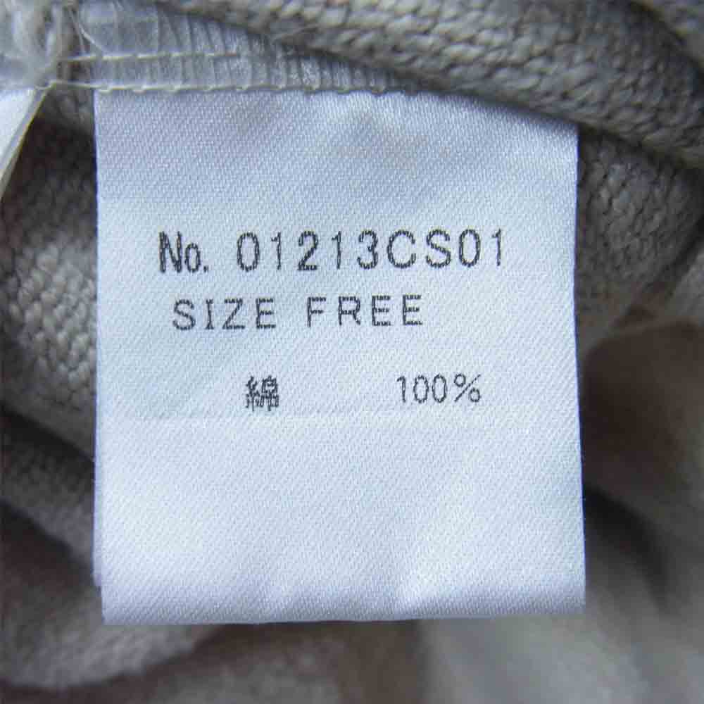 HYSTERIC GLAMOUR ヒステリックグラマー 01213CS01 W HOLY LUCIFER SWEAT ホーリー ルシファー スウェット ベージュ系 FREE【中古】
