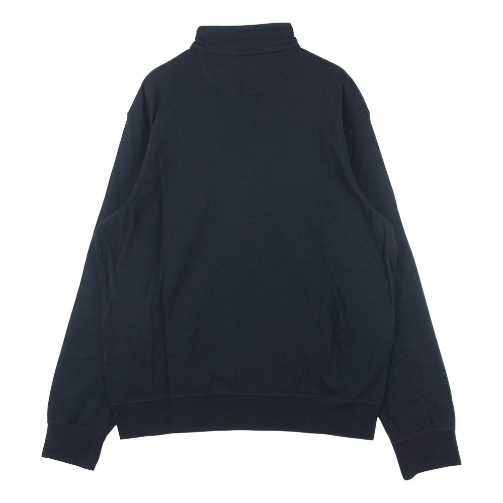 POLO RALPH LAUREN ポロ・ラルフローレン 国内正規品 ハーフジップ L/S 長袖 カットソー ブラック系 M【極上美品】【中古】