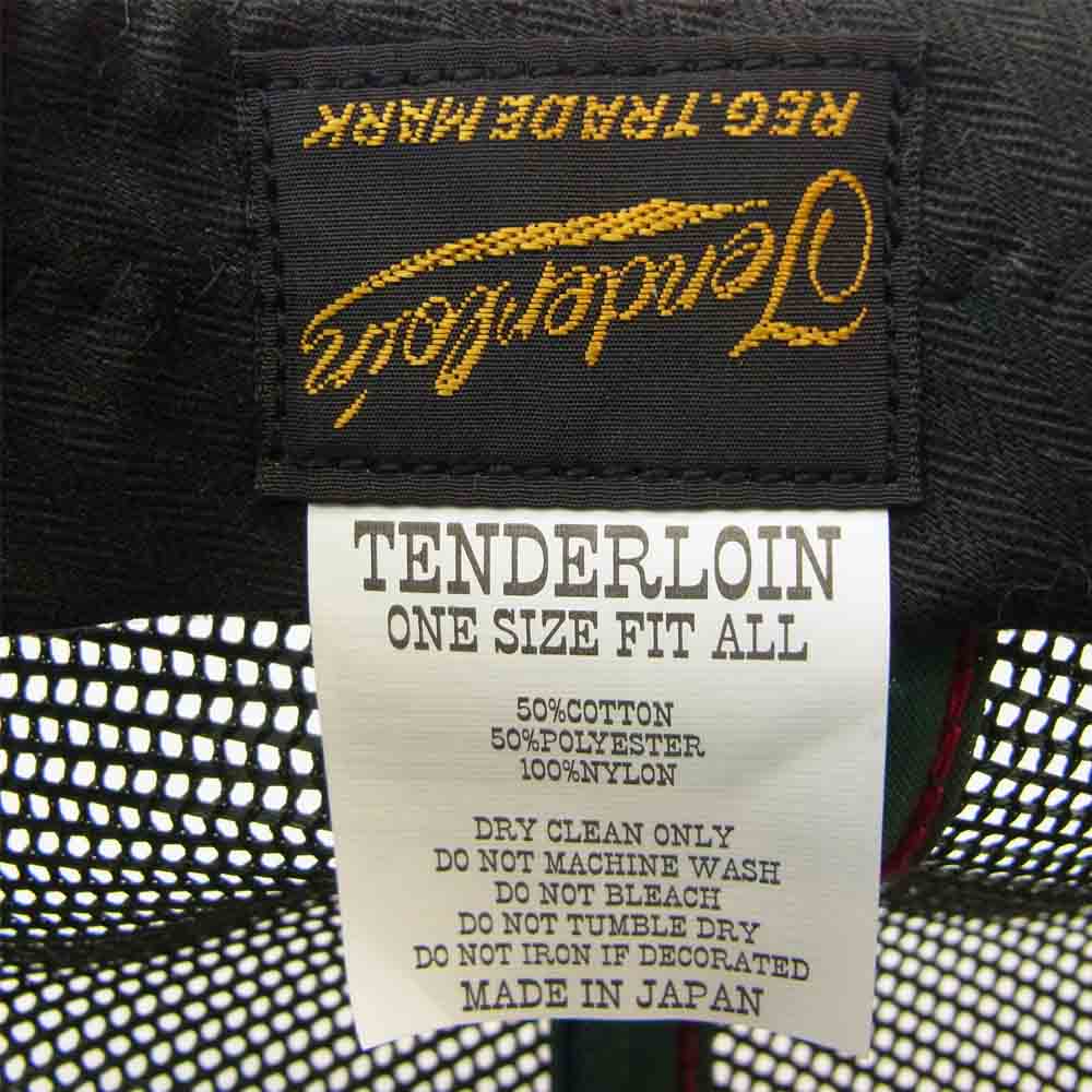 TENDERLOIN テンダーロイン TRUCKER CAP MESH T/C トラッカー メッシュ キャップ グリーン系【美品】【中古】