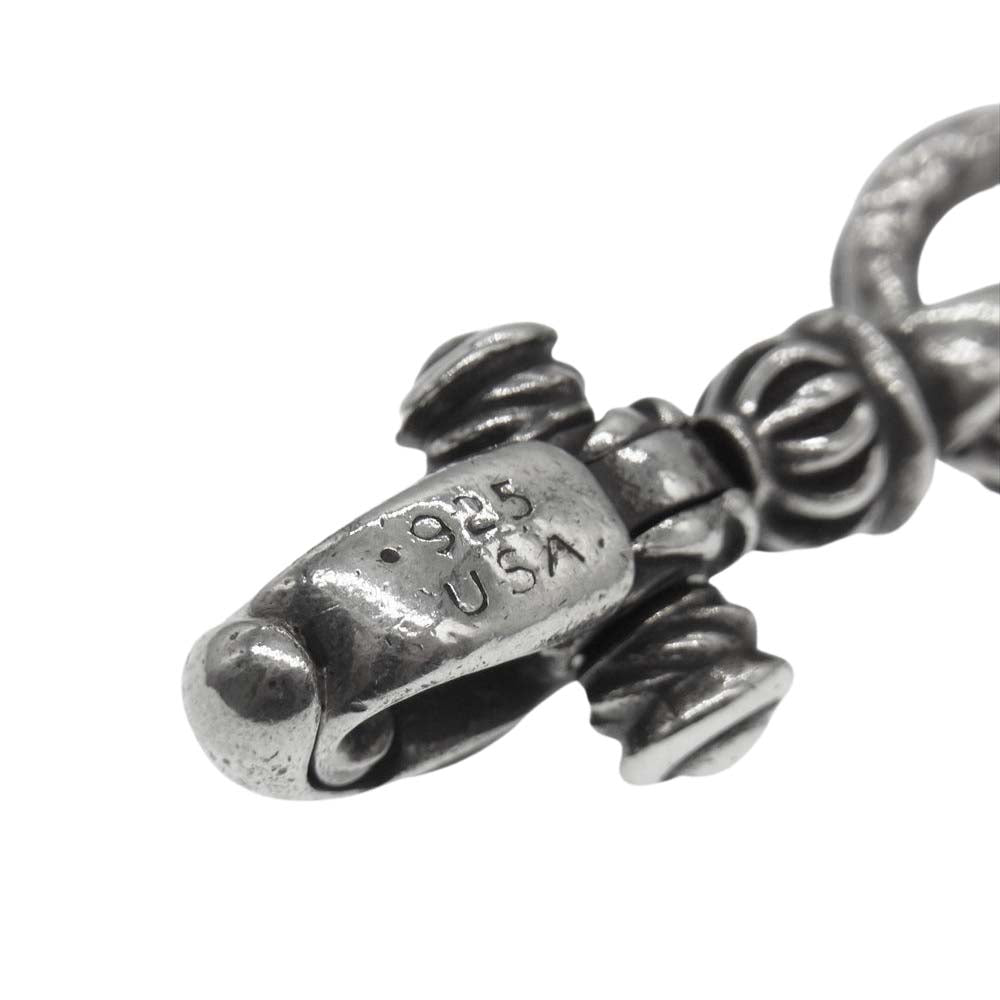 LEONARD KAMHOUT レナードカムホート クレーンベル L キークラスプ シルバー系【中古】