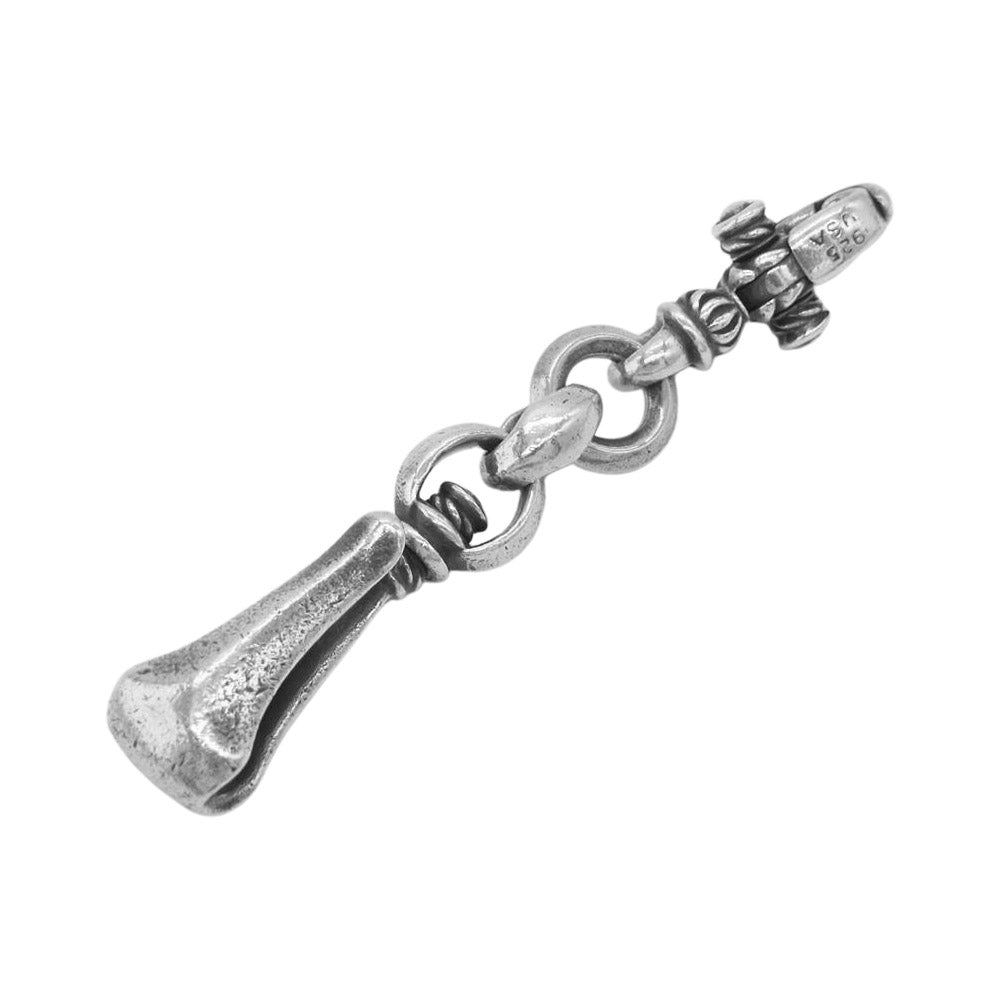 LEONARD KAMHOUT レナードカムホート キークラスプ ベルトフック シルバー系【中古】