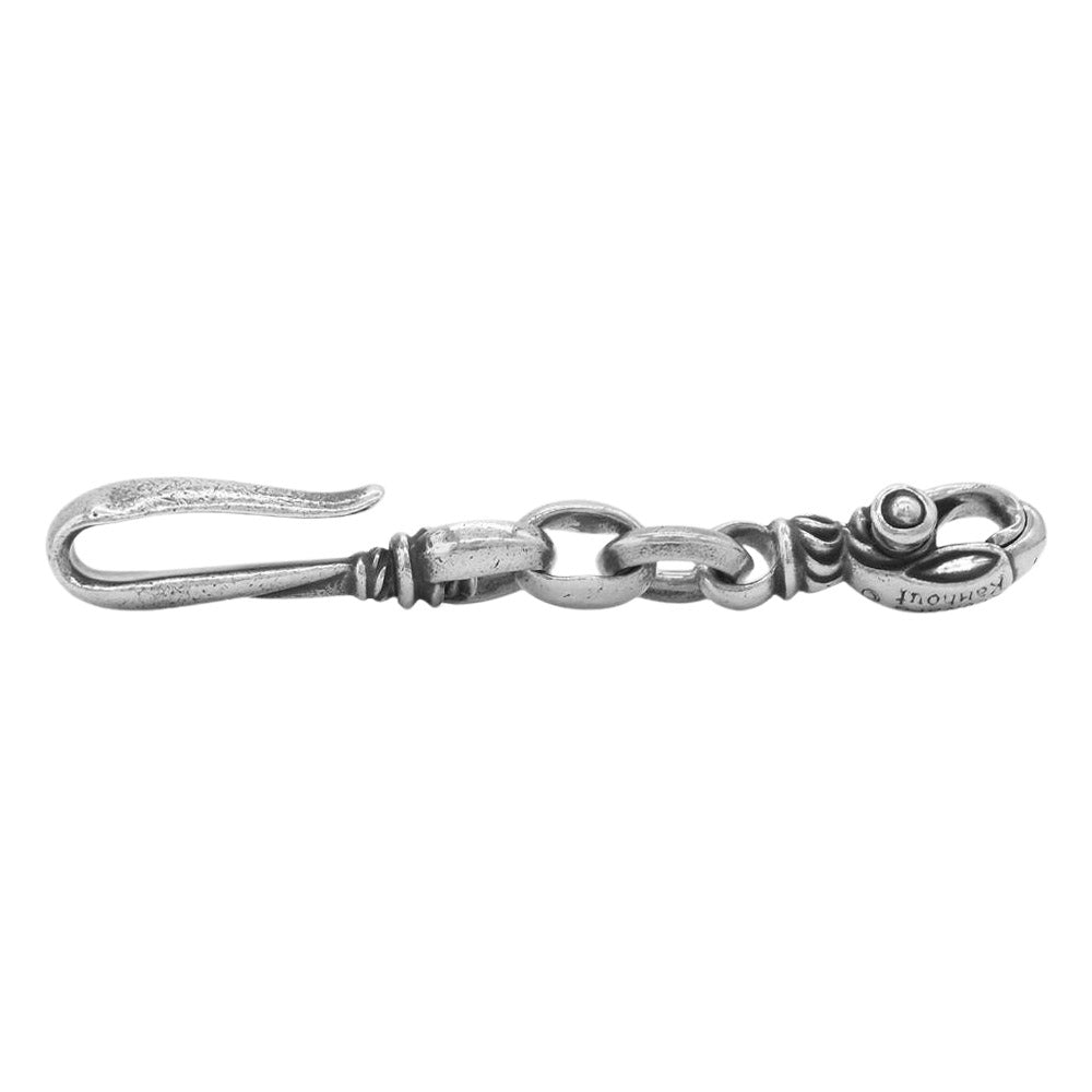 LEONARD KAMHOUT レナードカムホート キークラスプ ベルトフック シルバー系【中古】