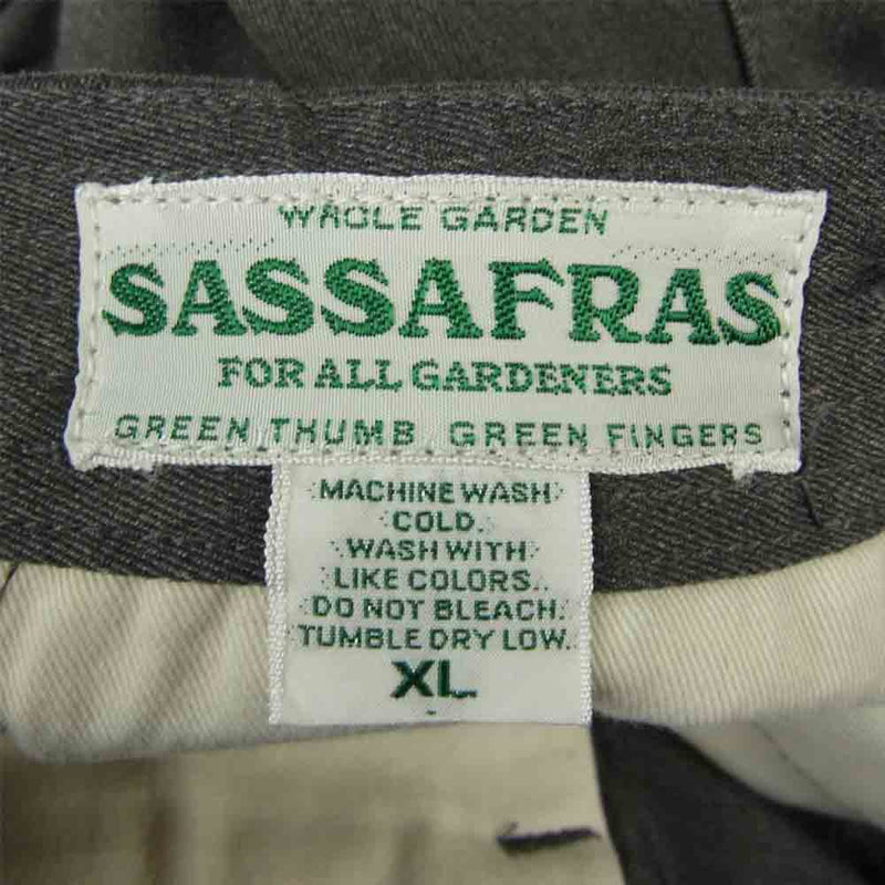 SASAFRAS ササフラス Sprayer Stream Pants スプレイヤー ストリーム パンツ グレー系 XL【中古】
