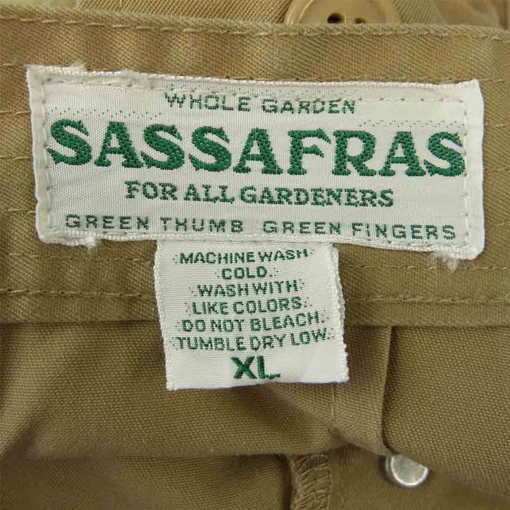 SASAFRAS ササフラス G . D . U . PANTS ミリタリー ユニフォーム パンツ ベージュ系 XL【中古】