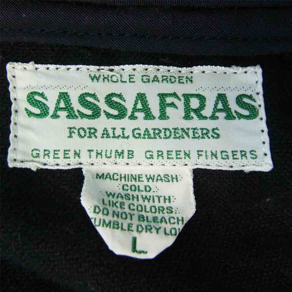 SASAFRAS ササフラス GARDENER BUD BREAKER ガーデナー バド ブレーカー ジャケット ネイビー系 L【中古】