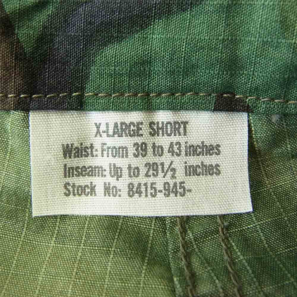 Buzz Rickson's バズリクソンズ BR52207 6ポケット CAMO柄 ミリタリー カーゴ ショーツ カーキ系 XL【新古品】【未使用】【中古】
