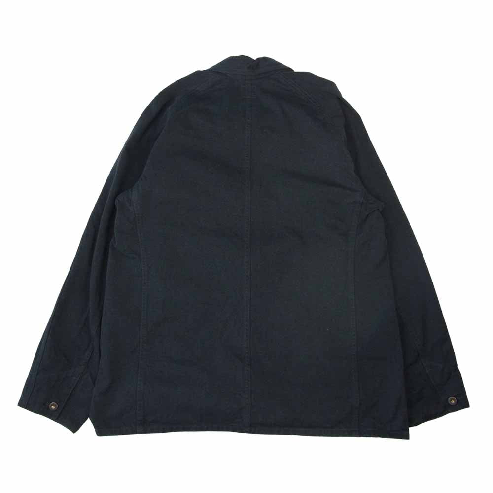 POST OVERALLS ポストオーバーオールズ 2126R-CC POST 41-R COTTON COVERT JACKET カバーオール ジャケット ネイビー系 L【中古】