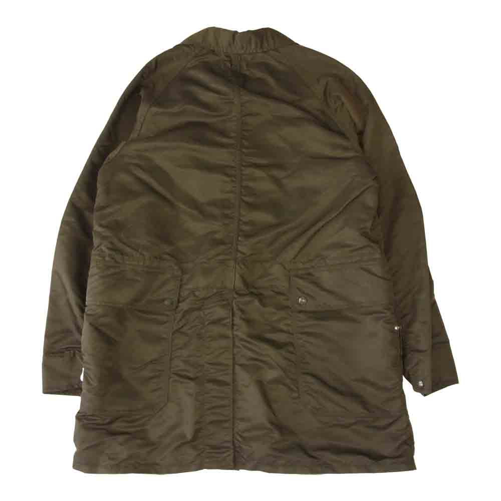SASAFRAS ササフラス FALL LEAF COAT NYRON TWILL フォール リーフ コート ナイロン ツイル カーキ系 XL【美品】【中古】