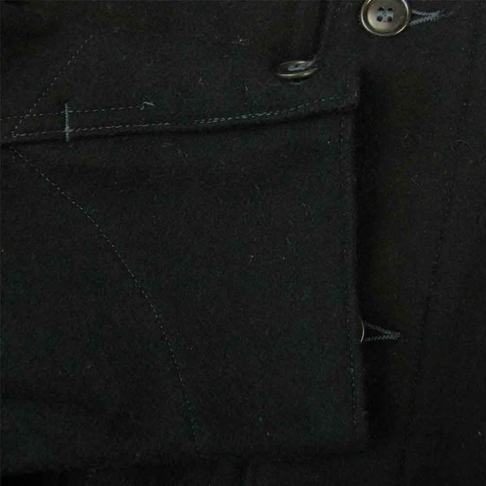 POST OVERALLS ポストオーバーオールズ SUPER DV ノーカラー ジャケット ネイビー系 L【中古】