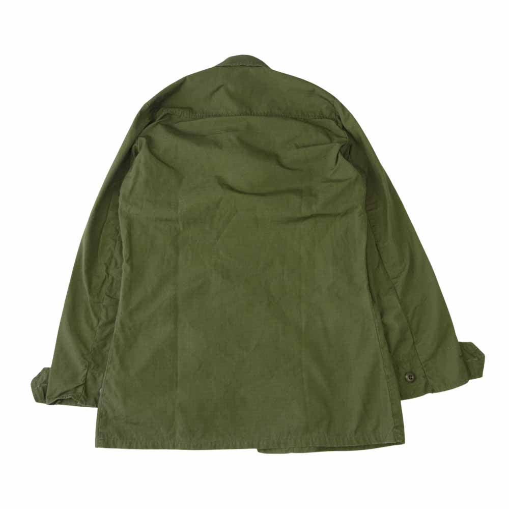 米軍 8405-935-4703 X-SMALL REGULAR リップストップ ジャングル ファティーグ ジャケット カーキ系 XS【中古】
