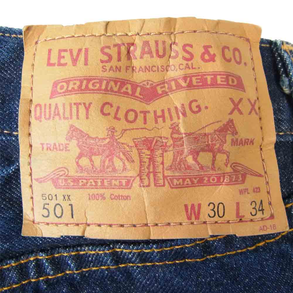 Levi's リーバイス 66501-0008 LVC VINTAGE CLOTHING 米国製 1966年