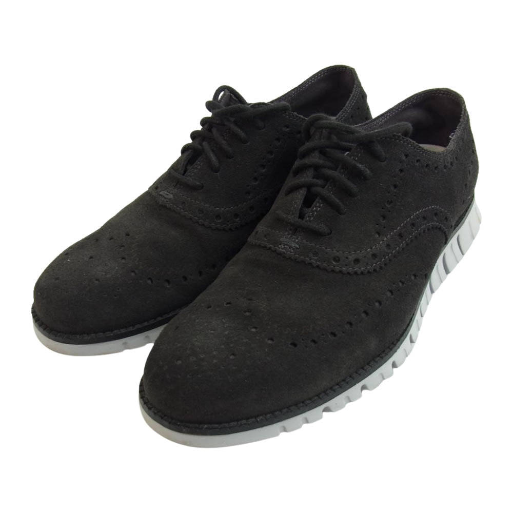COLE HAAN コールハーン C30273 ZEROGRAND WING OX シューズ グレー系 7.5W【中古】