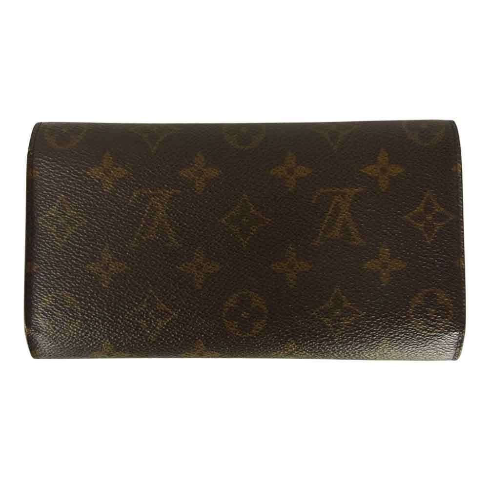 LOUIS VUITTON ルイ・ヴィトン M61217 モノグラム ポルトフォイユ インターナショナル ブラウン系【中古】