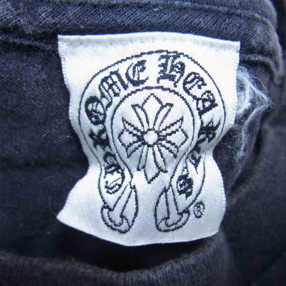 CHROME HEARTS クロムハーツ（原本無） ダガー プリント ロングスリーブ カットソー ダークネイビー系 L【中古】