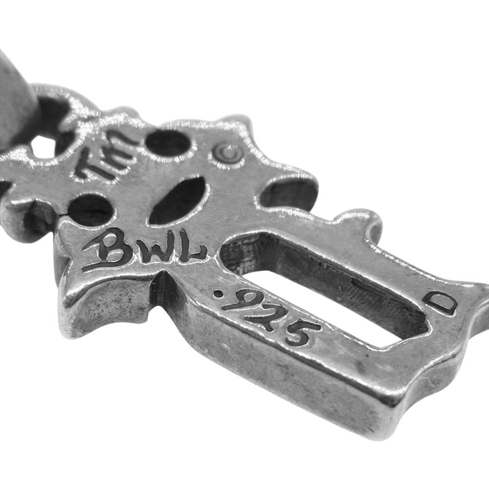 BILL WALL LEATHER ビルウォールレザー イニシャル クラウン トップ シルバー系【中古】