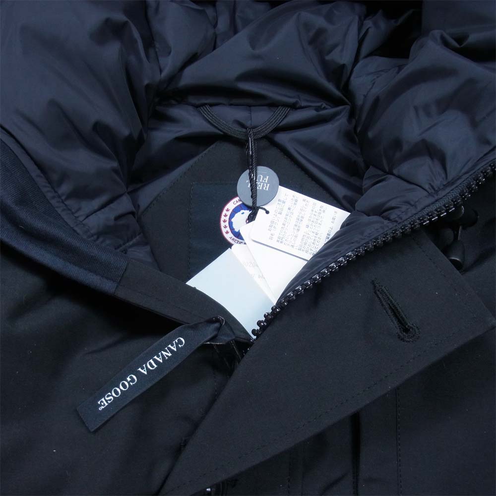 CANADA GOOSE カナダグース 3426MA 国内正規品 サザビーリーグ CHATEAU PARKA FUSION FIT シャトー パーカ ダウン ジャケット ブラック系 S【新古品】【未使用】【中古】