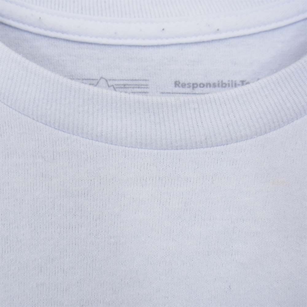 patagonia パタゴニア P-6 ロゴ レスポンシビリティ―  Tシャツ ホワイト系 S【中古】