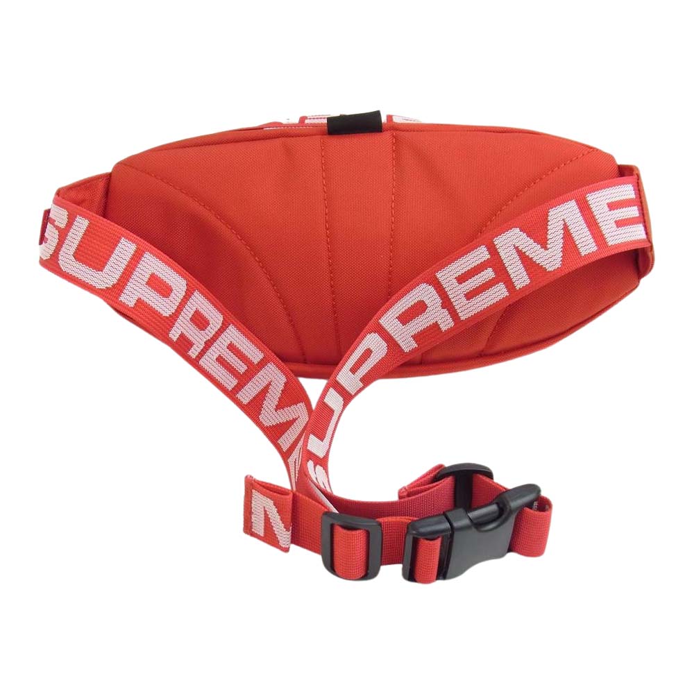 Supreme シュプリーム 18SS Waist bag ウエスト バッグ レッド系【中古】