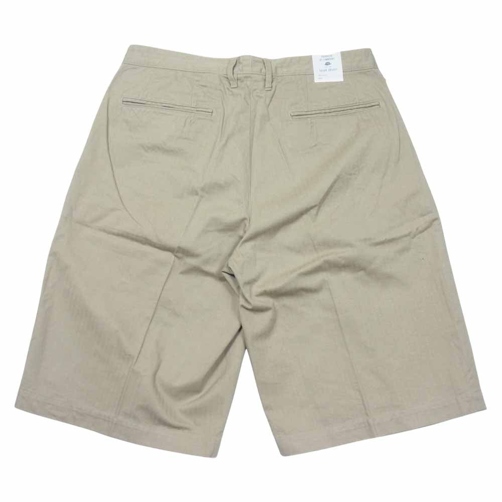 ORGUEIL オルゲイユ OR-1070 French Military Shorts フレンチ ミリタリー ショーツ ベージュ系 36【新古品】【未使用】【中古】
