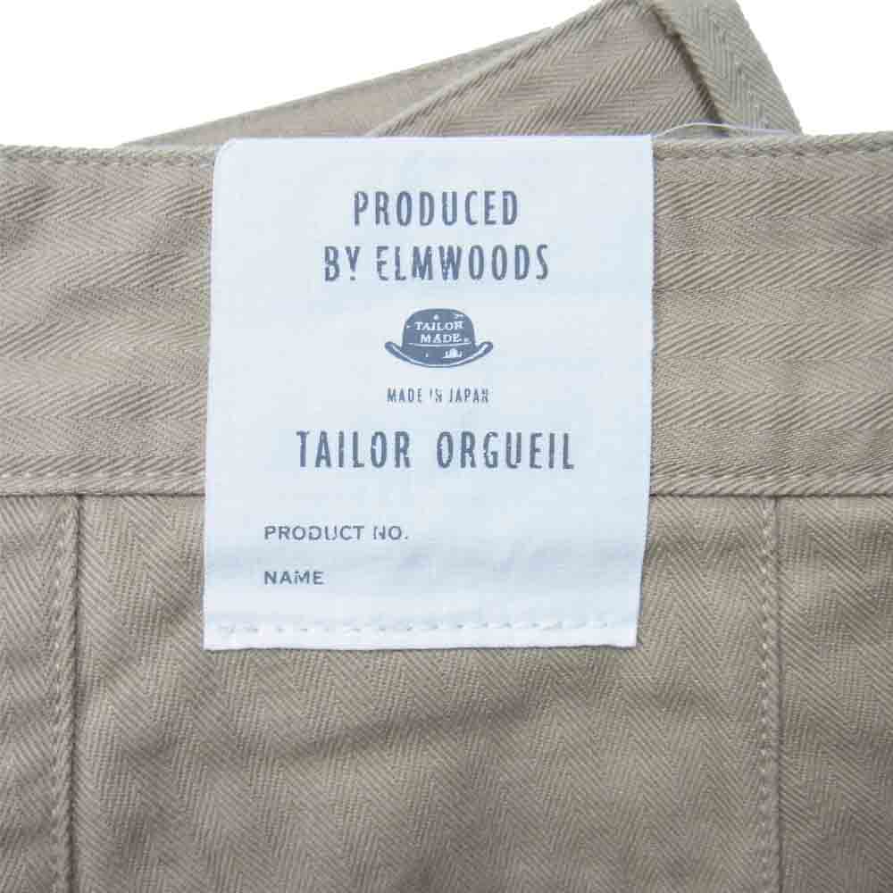ORGUEIL オルゲイユ OR-1070 French Military Shorts フレンチ ミリタリー ショーツ ベージュ系 36【新古品】【未使用】【中古】