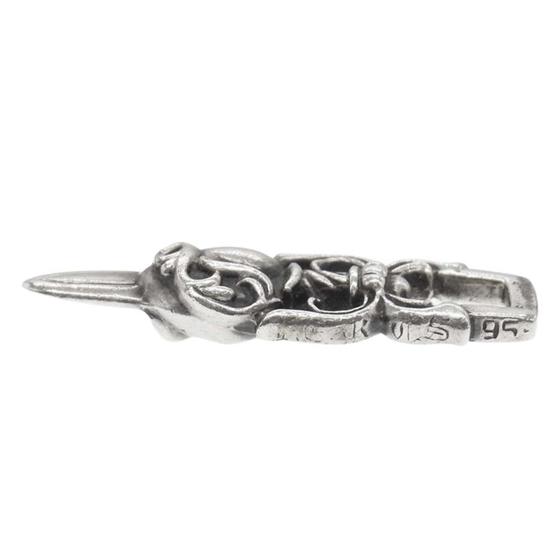 CHROME HEARTS クロムハーツ（原本無） DAGGER HEARTS ハート ダガー チャーム シルバー系【中古】