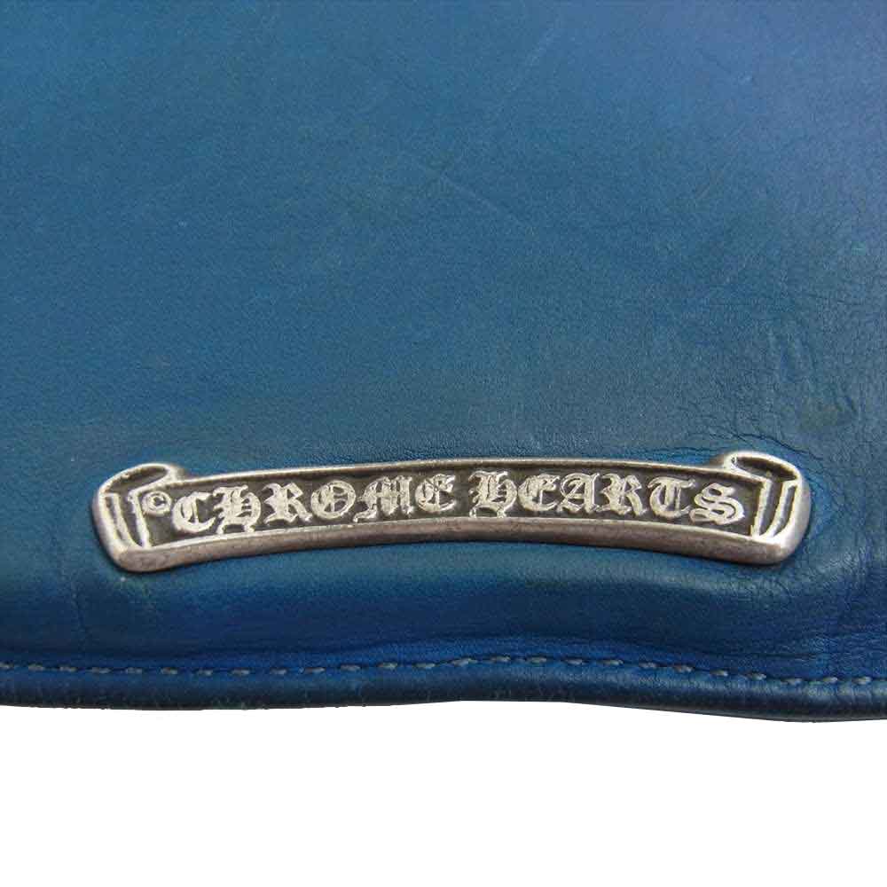 CHROME HEARTS クロムハーツ（原本無） ジッパー チェンジパース＃2 ブルー系【中古】