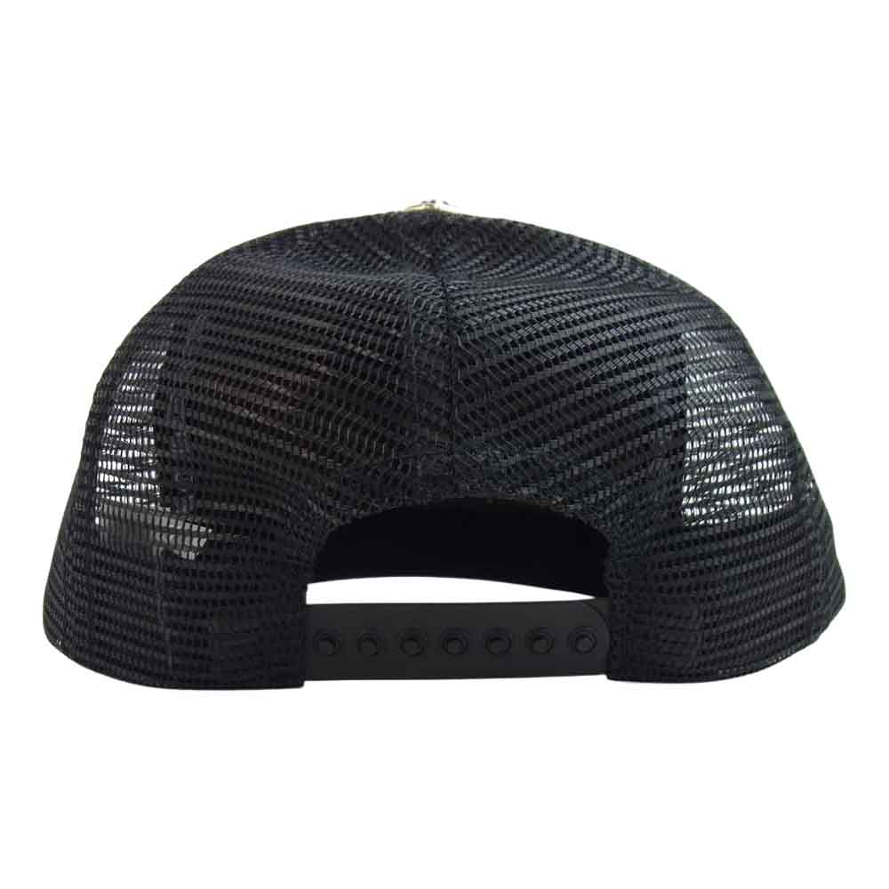 CHROME HEARTS クロムハーツ（原本無） RUCKER CAP トラッカー メッシュ キャップ ブラック系 OS 53-60【中古】