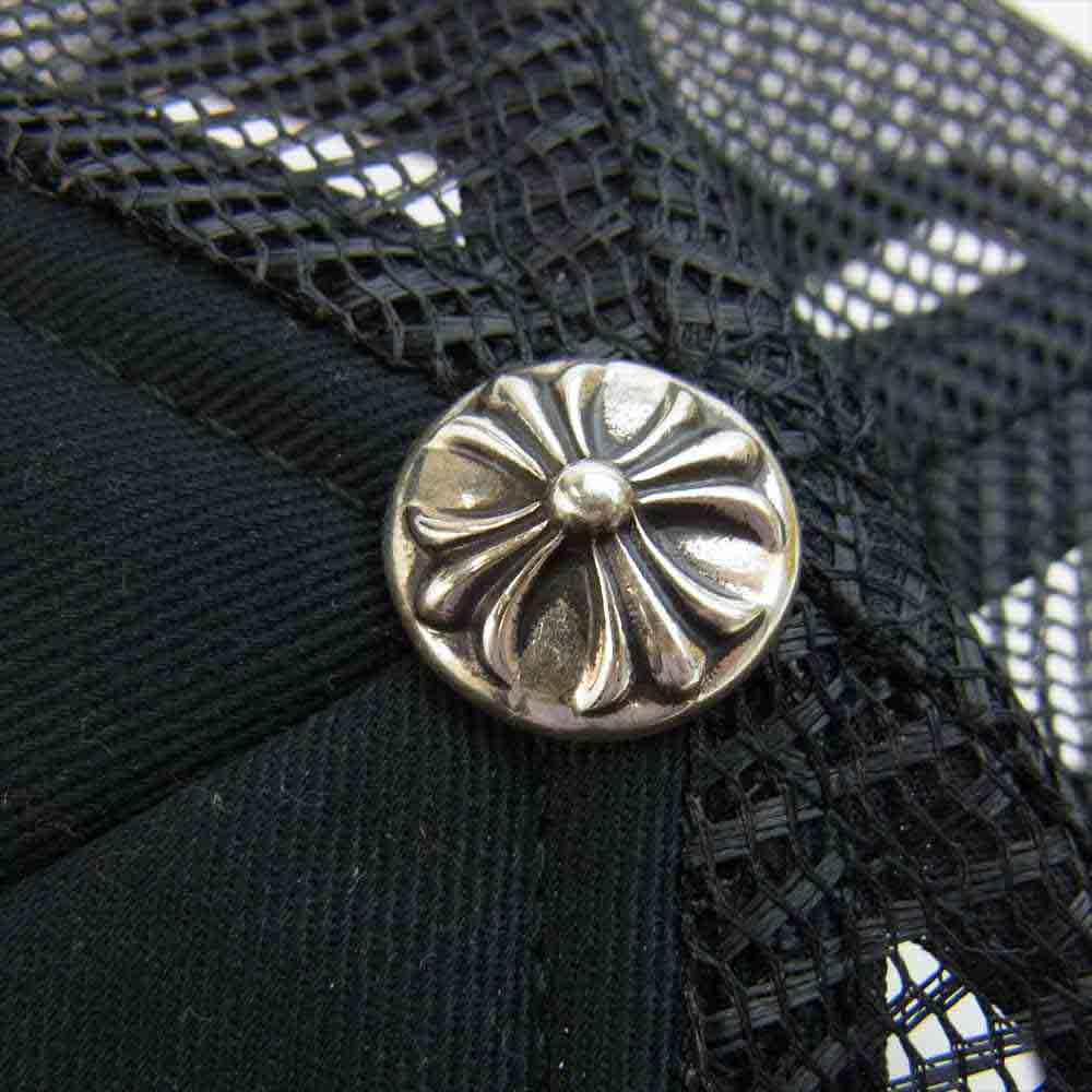 CHROME HEARTS クロムハーツ（原本無） RUCKER CAP トラッカー メッシュ キャップ ブラック系 OS 53-60【中古】