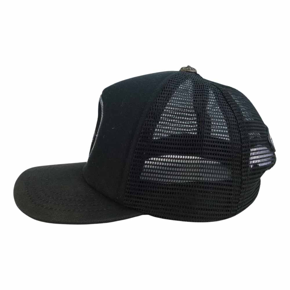 CHROME HEARTS クロムハーツ（原本無） FOTI MAHALIA フォティ マハリア トラッカー メッシュ キャップ ブラック系【中古】