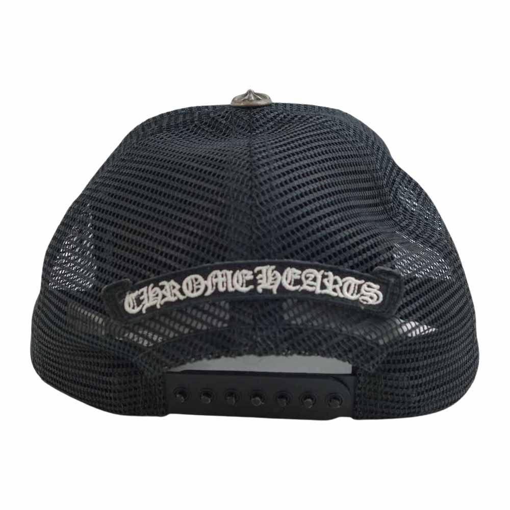 CHROME HEARTS クロムハーツ（原本無） FOTI MAHALIA フォティ マハリア トラッカー メッシュ キャップ ブラック系【中古】