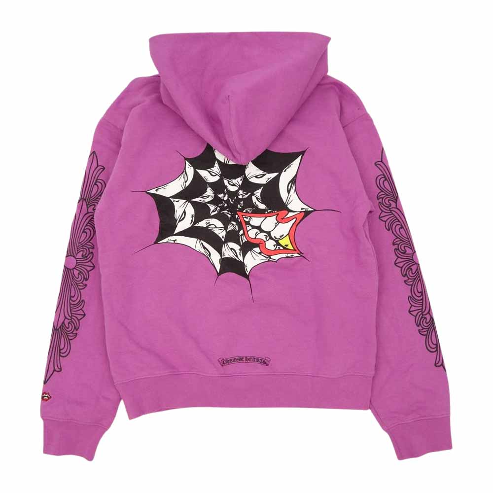 CHROME HEARTS クロムハーツ（原本無） 国内正規品 MATTY BOY マッティボーイ PPO PHYSM HD PLVR スパイダーウェブ パープル系 M【中古】