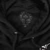 CHROME HEARTS クロムハーツ（原本無） MATTYBOY マッティボーイ フードチョンパーホースシュープリント パーカー ブラック系 M【中古】
