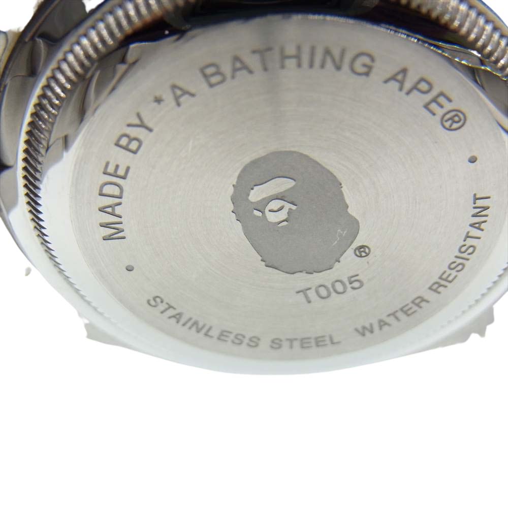 A BATHING APE アベイシングエイプ BAPEX TYPE 5 ベイペックス シルバー系【中古】