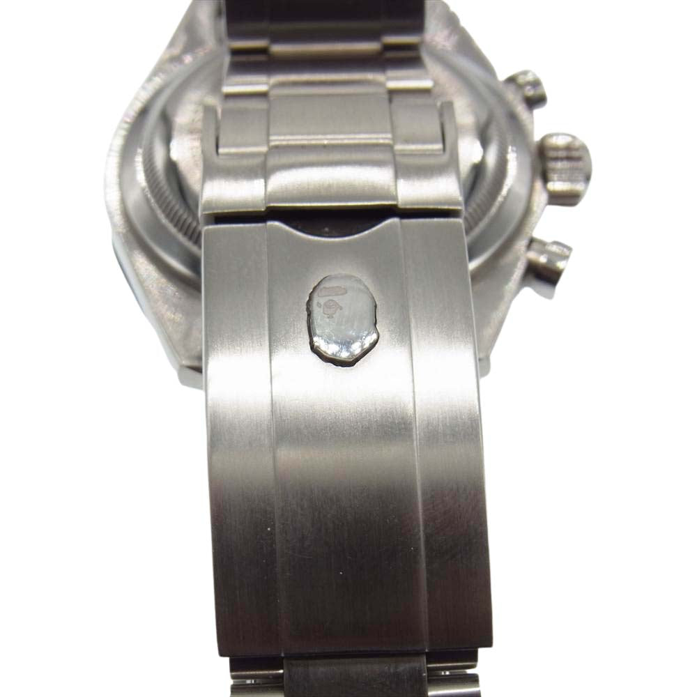 A BATHING APE アベイシングエイプ BAPEX TYPE 5 ベイペックス シルバー系【中古】