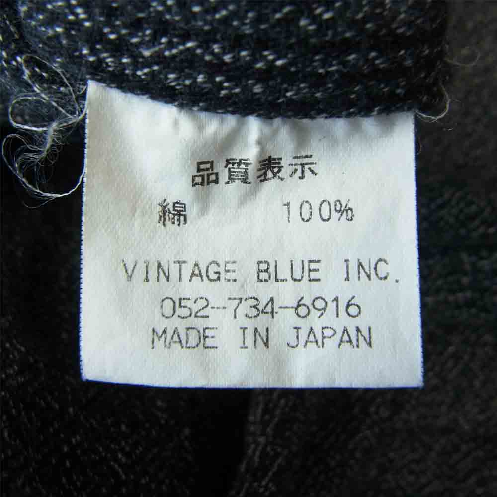 ブラックサイン ゴマ塩 チンストラップ シャツ ブラック系 40【中古】