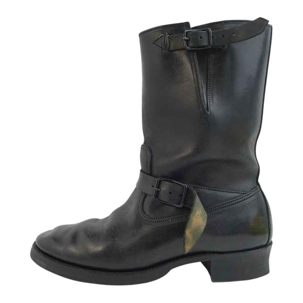 ビルトバック Lot.603 The Pioneer Engineer Boots Horsebutt ホースバット 馬革 パイオニア エンジニア ブーツ ブラック系 9【中古】