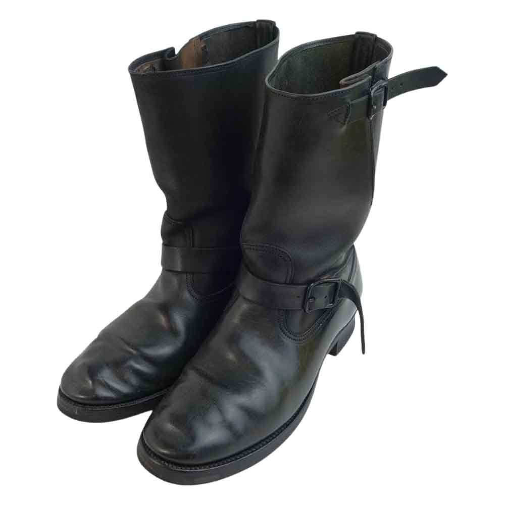 ビルトバック Lot.603 The Pioneer Engineer Boots Horsebutt ホースバット 馬革 パイオニア エンジニア ブーツ ブラック系 9【中古】