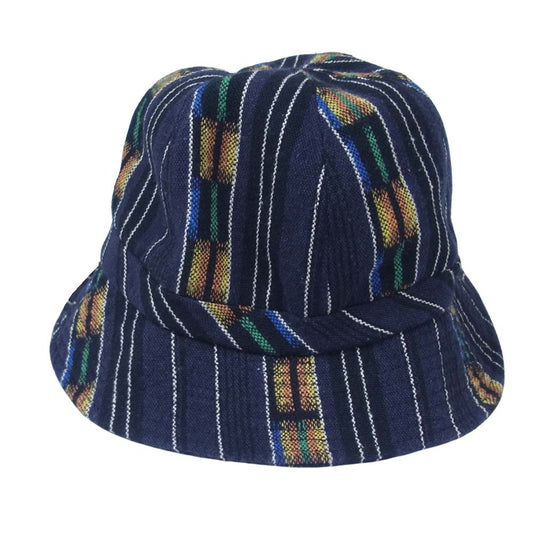 TENDERLOIN テンダーロイン T-BUCKET HAT GTM バケット ハット グアテマラ ネイビー系 L【中古】