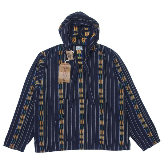 TENDERLOIN テンダーロイン T-NATIVE PARKA ネイティブ メキシカン パーカー ネイビー系 XS【中古】