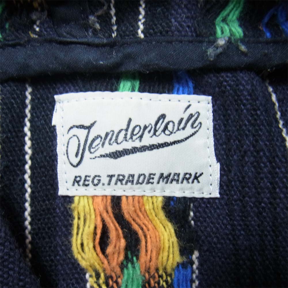TENDERLOIN テンダーロイン T-NATIVE PARKA ネイティブ メキシカン パーカー ネイビー系 XS【中古】