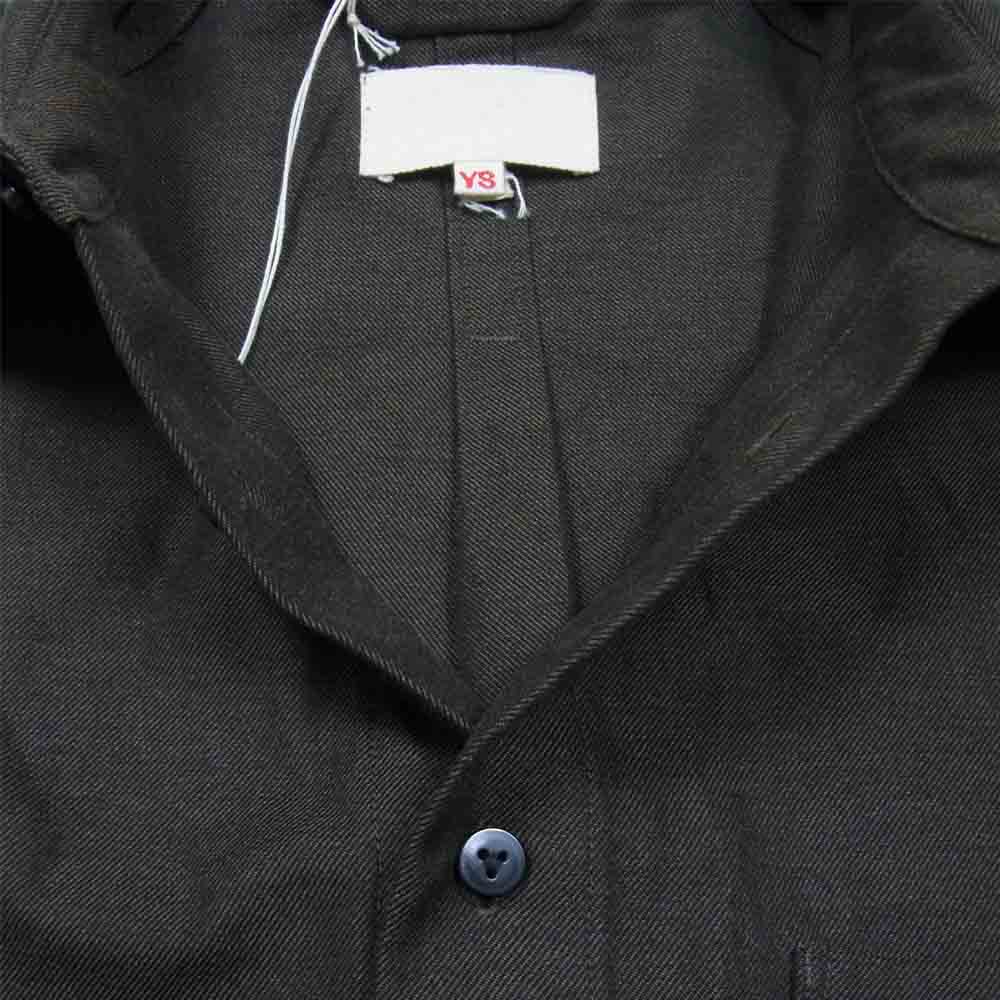ヨーコサカモト 21AW 163271107 ATELIER SHIRT アトリエ シャツ ブラック系 L【極上美品】【中古】