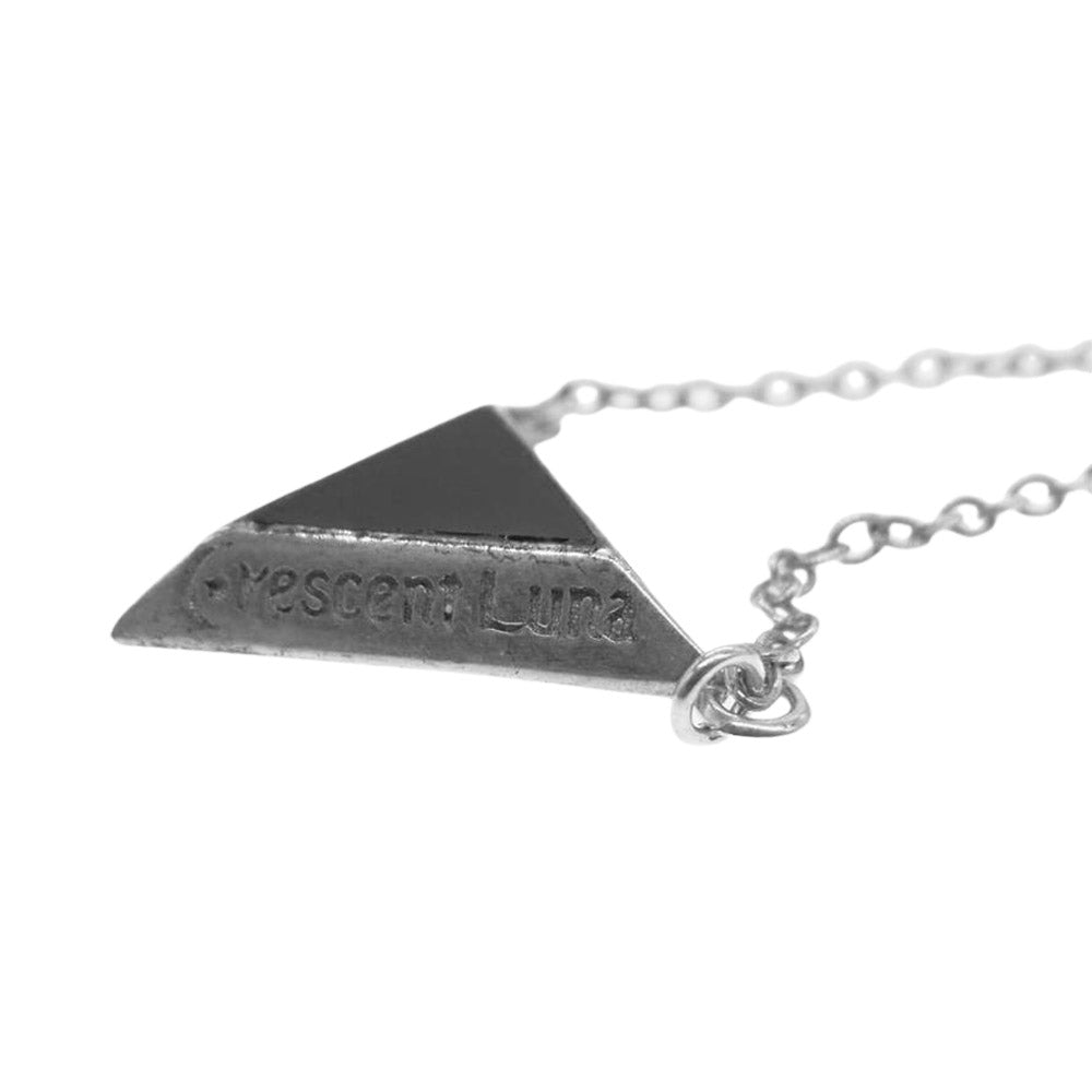クレセントルナ DELTA デルタ ネックレス シルバー系【中古