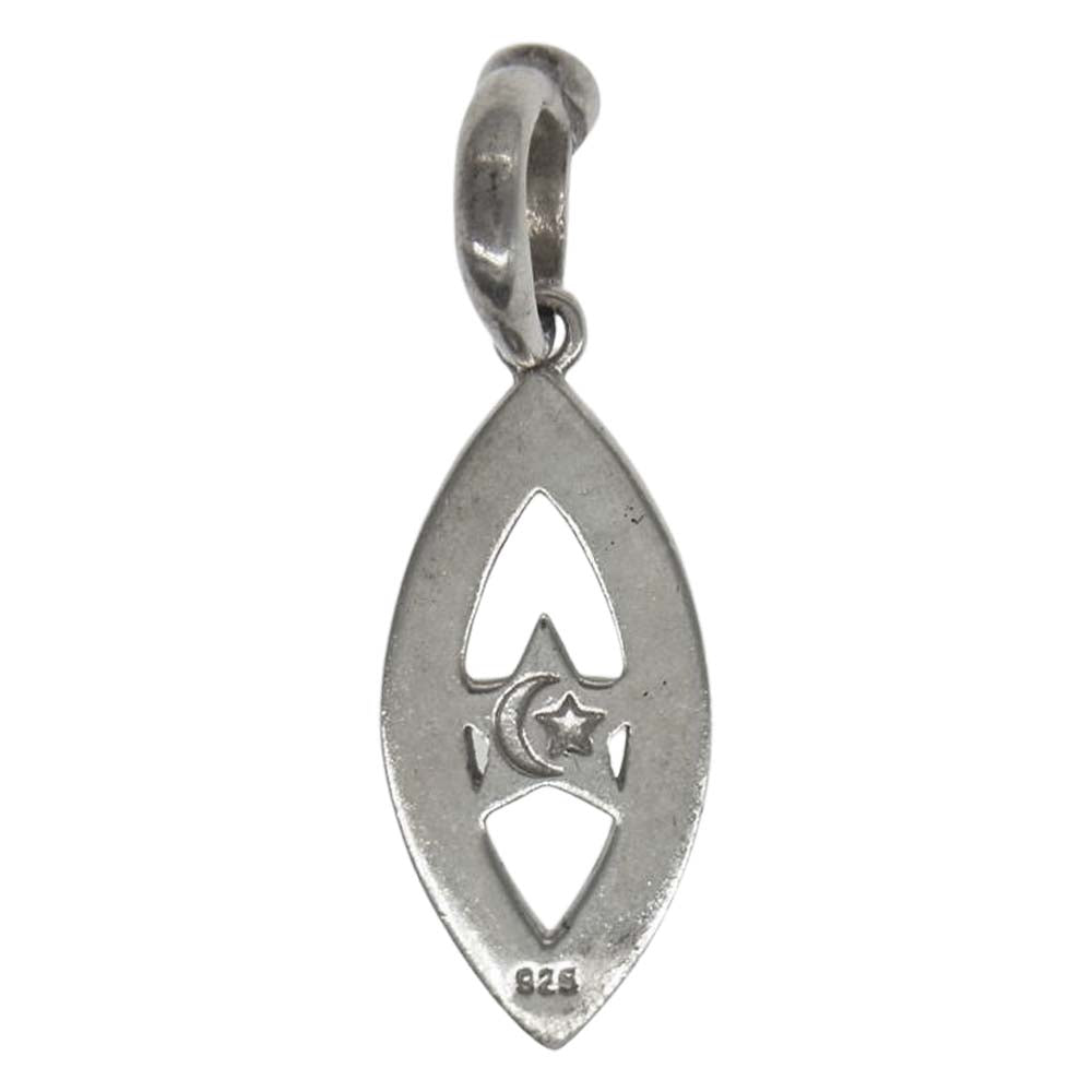 クレセントルナ スター ネックレストップ シルバー系【中古】