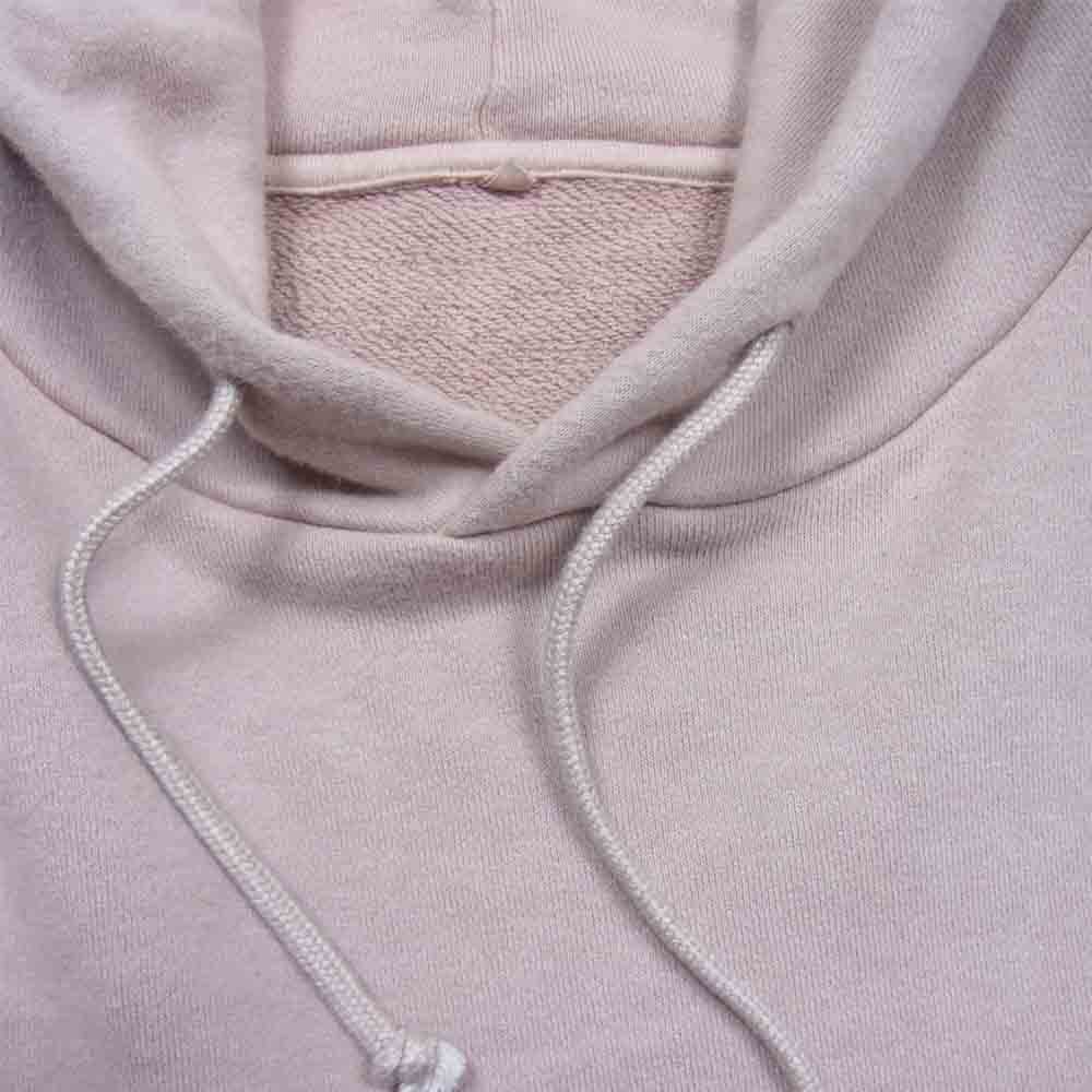 crepuscule クレプスキュール 2001-008 SWEAT HOODIE フード ロゴ スウェット フーディ ピンク系 1【中古】