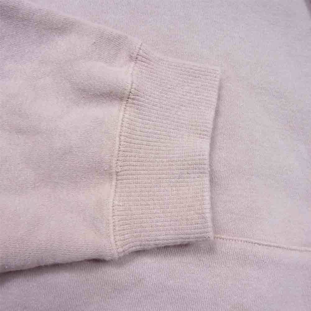 crepuscule クレプスキュール 2001-008 SWEAT HOODIE フード ロゴ スウェット フーディ ピンク系 1【中古】