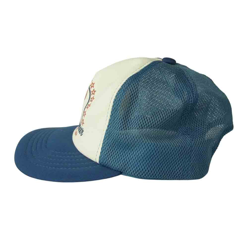 HYSTERIC GLAMOUR ヒステリックグラマー 0222QH01 ガール プリント メッシュ キャップ ブルー系 F【中古】