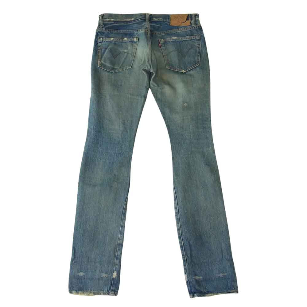 HYSTERIC GLAMOUR ヒステリックグラマー KINKY JEANS 2AP-473 5ポケット スタッズ デニム パンツ インディゴブルー系 M【中古】