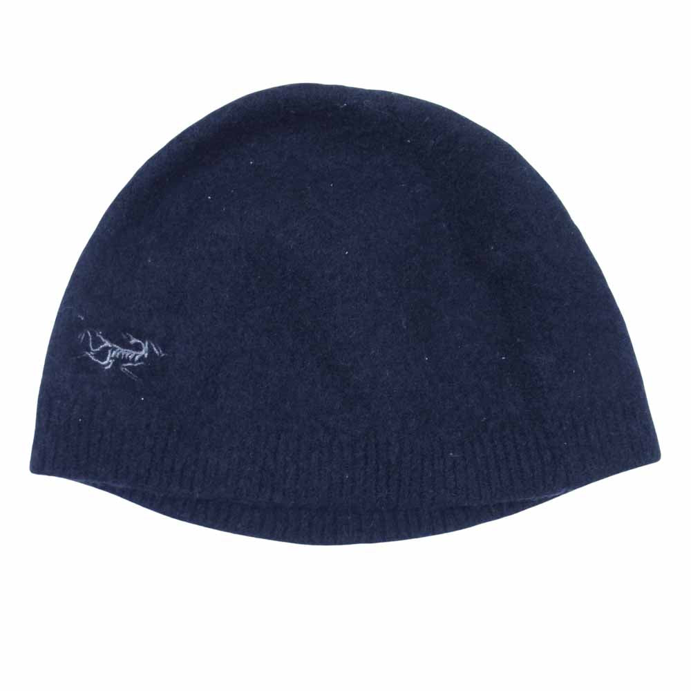 ARC'TERYX アークテリクス 国内正規品 Beanie ウール ニット ビーニー ダークネイビー系 F【中古】