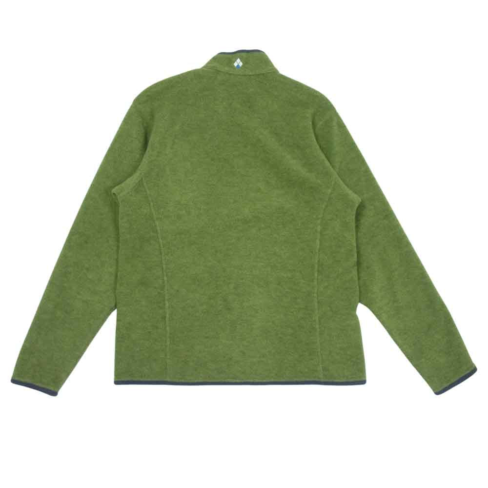 mont-bell モンベル CLIMA WOOL JACKET クリマ ウール フリース ジャケット グリーン系 S【中古】